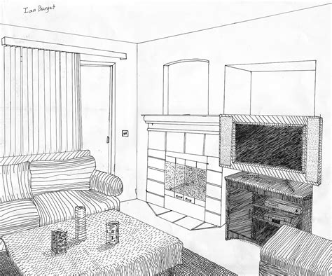living room drawing decoromah