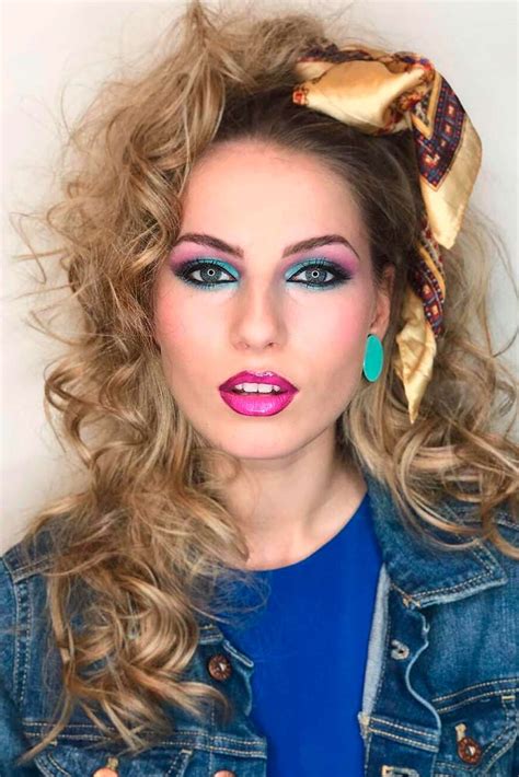 1980s Makeup And Hair 80s Makeup Looks Hair Makeup 80s Hair Styles Long Hair Styles 80s