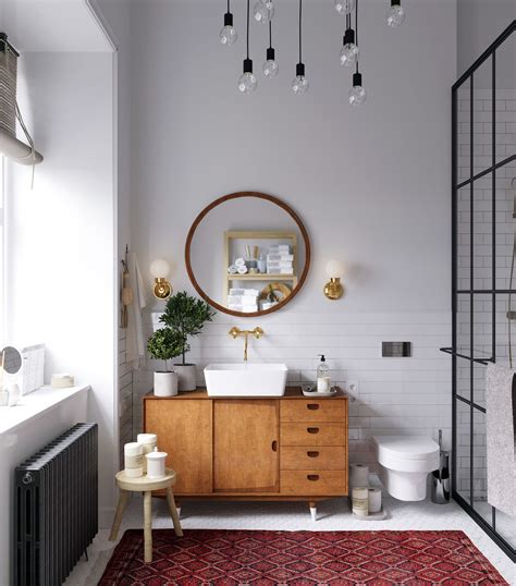 Century On Behance Eclectic Bathroom Scandinavian Style Interior