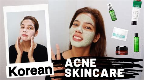 Acne Skincare Routine Korean Products Ft Yesstyle Youtube