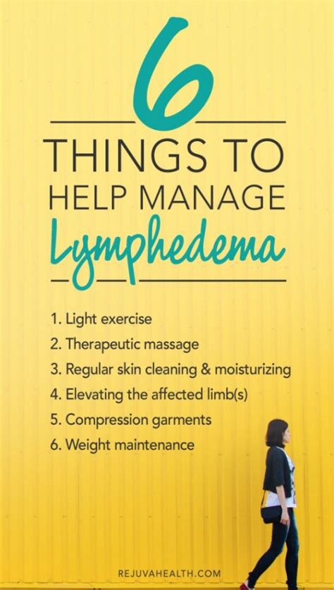 6 Things To Help Manage Lymphedema In 2020 Lymphedema Lymphedema