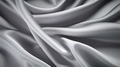 Luxurious Gray Silk Fabric A Smooth And Elegant Background Texture