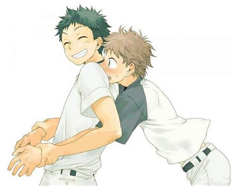 Tajima X Mihashi Anime Baseball Anime Sports Anime