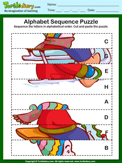 Free Alphabet Puzzle Printables