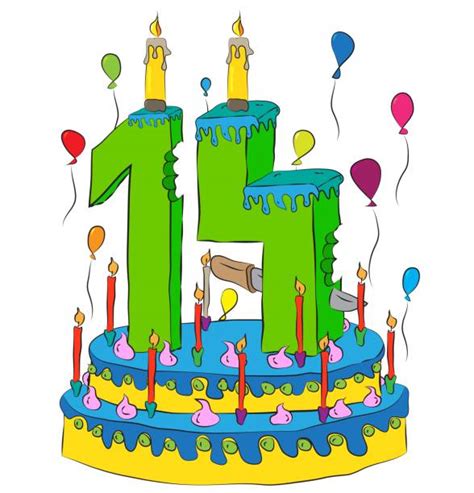 Best 14th Birthday Illustrations Royalty Free Vector Graphics And Clip Art Istock