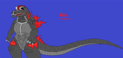 Red The Red Kaiju By Godzillaart2004 On Deviantart