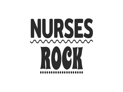Nurses Rock Graphic By Designscape Arts · Creative Fabrica