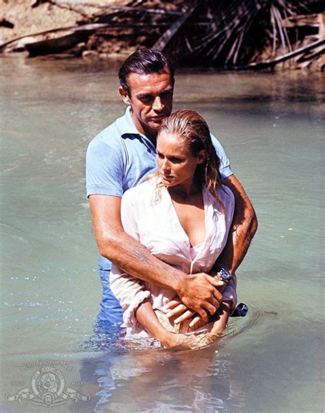 Sean Connery And Ursula Andress In Dr No 1962 Sean Connery