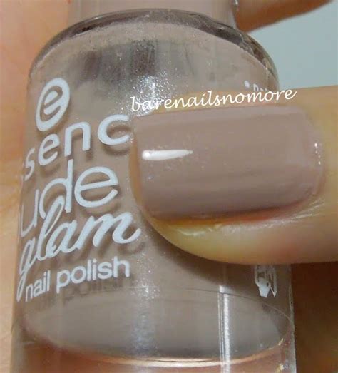 Bare Nails No More Essence Nude Glam Comparisons Iced Latte Toffee To