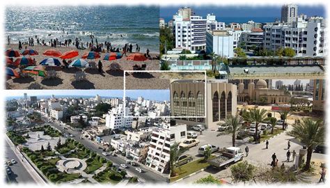 Stadt, großstadt, nur umriss einzeichnen. Bilder aus dem "zerstörten Gaza" - Faktum Magazin