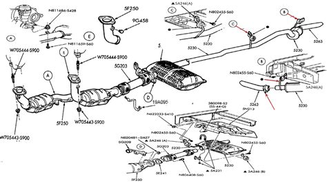 1998 Ford Explorer Exhaust System Diagram