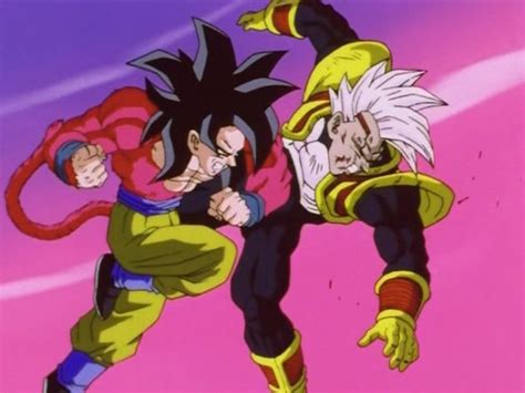 Son Goku Super Saiyan 4 Vs Super Baby Vegeta 2 Dragon Ball Wiki