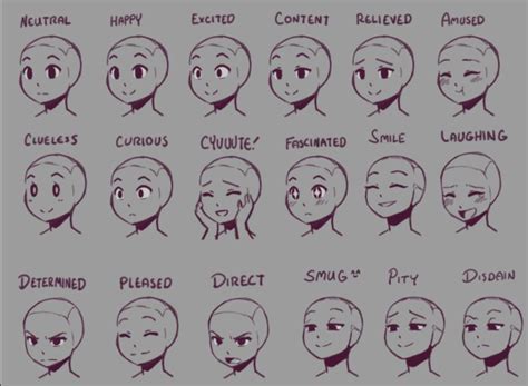 Expression Sheet Wip Wednesday By Heartgear On Deviantart Consejos