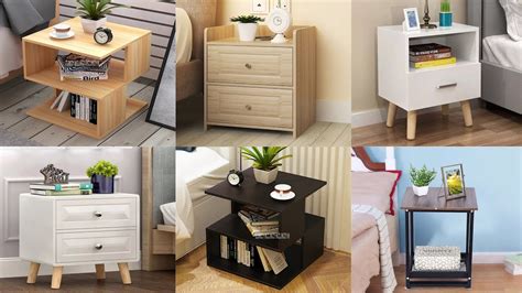 Beautiful Wooden Bedside Table Exclusive And Simple Designs Youtube