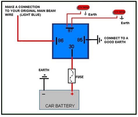 37 12v 4 Pin Relay Wiring Diagram Wiring Diagram Online Source