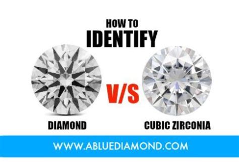 Cubic Zirconia Vs Diamond Side By Side Details Comparison Diamond