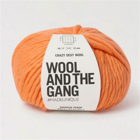 Watg Crazy Sexy Wool Paradise Peach Chunky Yarn Barn