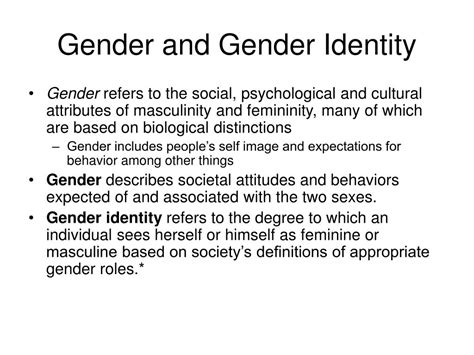 Ppt Sex Gender And Gender Role Socialization Powerpoint Presentation Id 405504