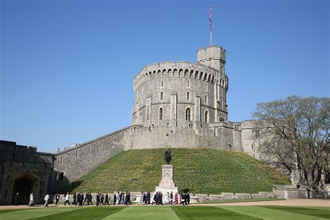 Round Tower Windsor Castle Illustration World History Encyclopedia