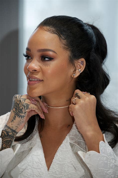 Rihanna Unveils New Ankle Tattoo From Bang Bang Artist Teen Vogue