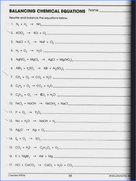 Savesave 03 neutralization reactions worksheet key for later. Synthesis and Decomposition Reactions Worksheet Answers
