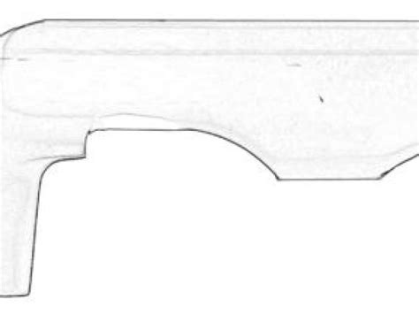 Rifle Stock Template Building A Custom Rifle Stock 14 Steps