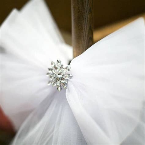 Tulle Pew Bow Over 20 Colors Tulle Church Pew Decor Tulle