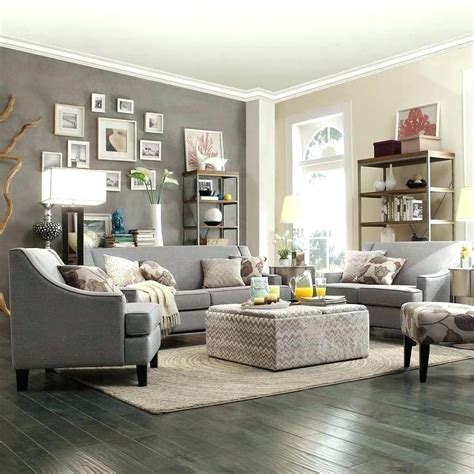Grey Wallpaper Feature Wall Modern Grey Feature Wall Living Room