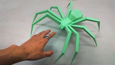 Gấp Con Nhện Bằng Giấy Origami Spider Paper Spider Craft Gấp Giấy