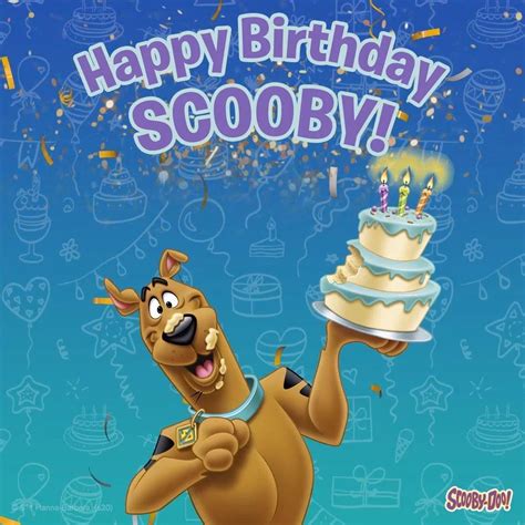 Happy Birthday Scooby Doo Do You Know How Old Scooby Is In Dog