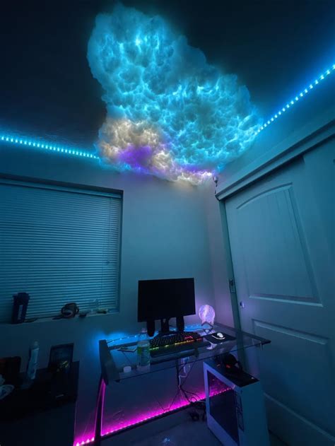 Update On The Rgb Cloud Moved It To The Ceiling Like You Guys