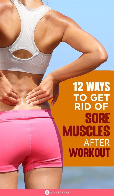 Try These 12 Things To Get Relief From Muscle Soreness In 2020 After Workout Recovery Workout