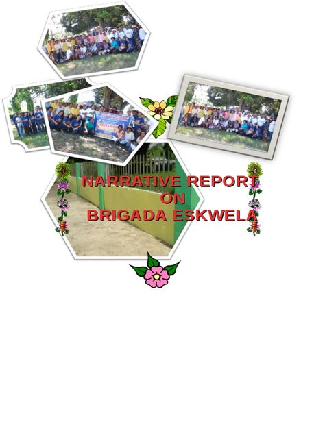 Narrative Report On Brigada Eskwela