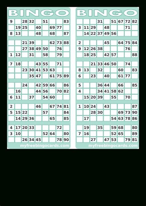 Bingo Cards Template Baratiald2014 Throughout Blank Bingo Card