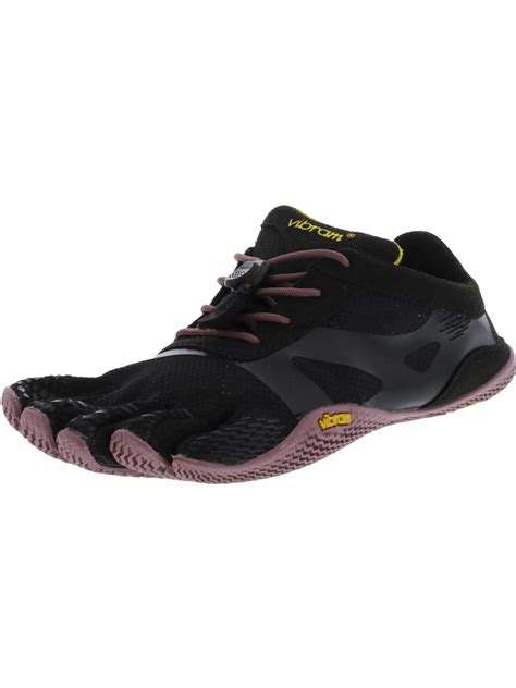 vibram five fingers women s kso evo black rose ankle high polyester training shoes 9m