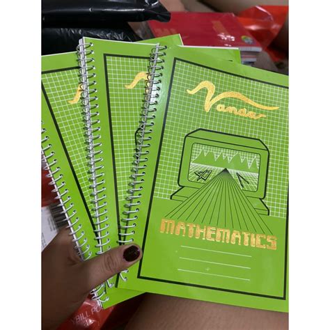 Vanda Math Notebook 80leaves Shopee Philippines