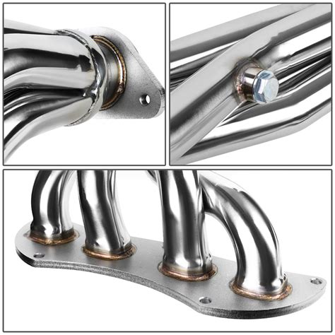 Dna Motoring Hds Stc11 Stainless Steel Exhaust Header Manifold