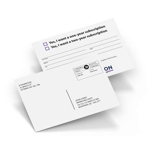 Usps Business Reply Mail Template