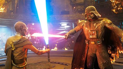 Star Wars Jedi Survivor Darth Vader Destroys Everyone Scene 2023 4k Youtube