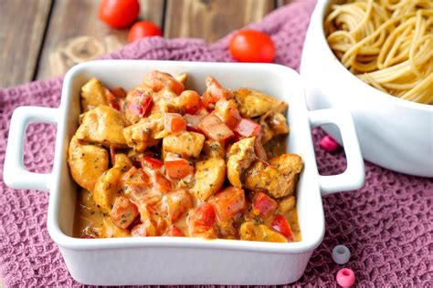 Schnelle Hähnchen-Paprika-Pfanne