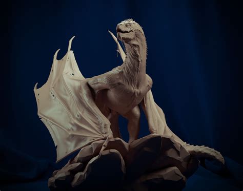 Artstation Wyvern Concept Fareed Nagy Creature Concept Art Dragon