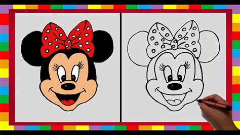 Dibujar Paso A Paso A Minnie Mouse How To Draw Minnie Mouse