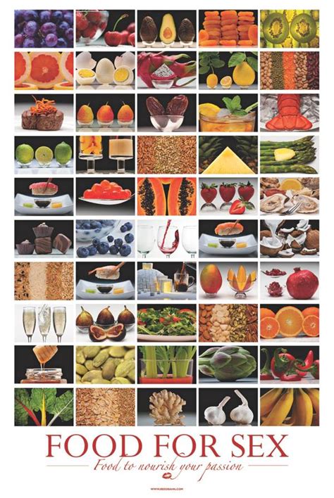 50 Foods For Sex Poster