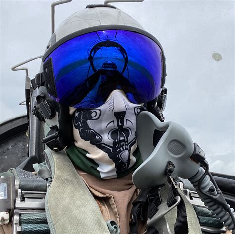 Fighter Pilot Oxygen Face Mask Radarcontact