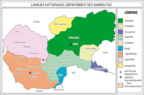 Languages Ethnic Groups Distribution Of Races In Cameroon