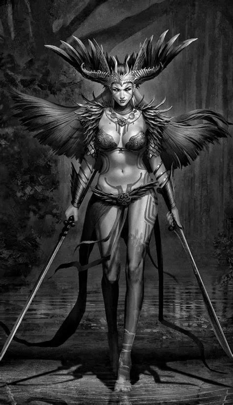 Fantasy Female Warrior Warrior Girl Female Art Warrior Women Fantasy Art Women Dark Fantasy