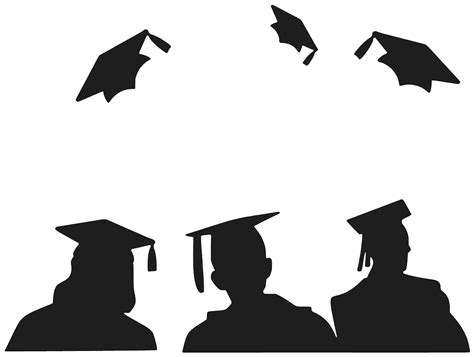 Graduation Ceremony Woman Png Art Black And White Clip Art Girl