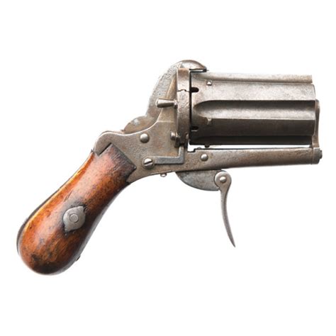 Apache Style Pepperbox Revolver Cowans Auction House The Midwest