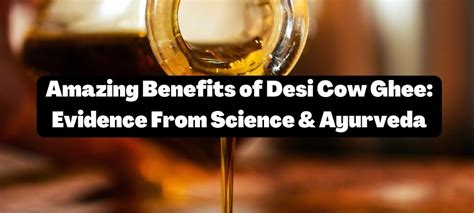 Amazing Benefits Of Desi Cow Ghee Scientific And Ayurvedic