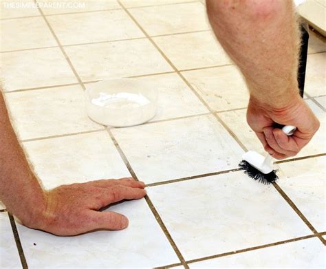 Add ½ cup of baking soda in with your detergent to help boost its cleaning power. 5 Easy Steps = How to Clean Grout with Vinegar and Baking ...